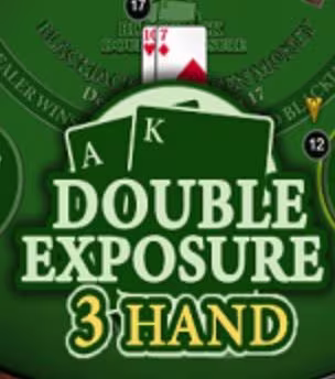 Trò chơi bong88vvip BlackJack 3H Double Exposure tại bong88vvip